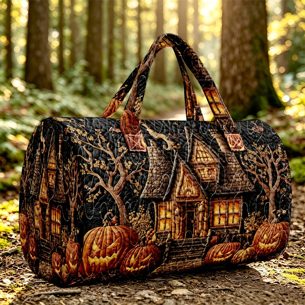 3D short-distance portable travel bag Multi-functional sports fitness bag Halloween fun handbag