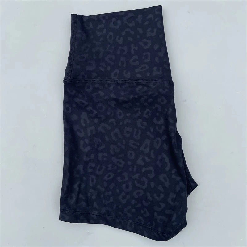 Women Gym Sports Shorts Yoga Shorts High Waist Workout Short Leggings Fitness Short Pants Running Cycling Tight Soft Sportswear