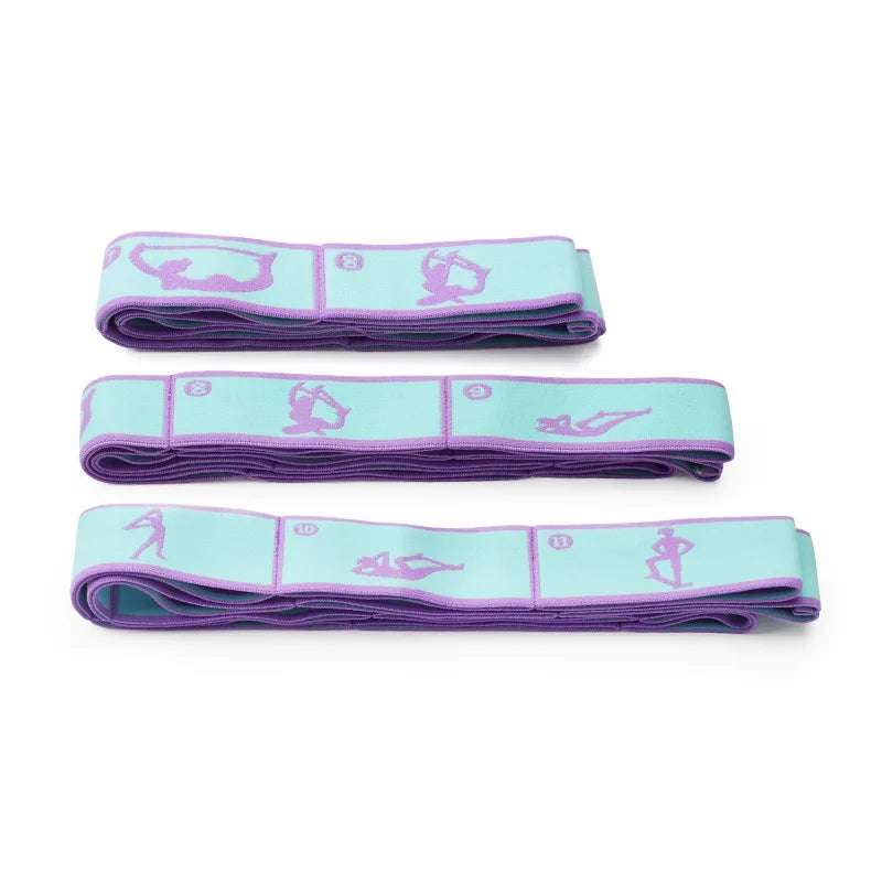 Yoga Elastic Band for Pilates Elastic Exercise Bands Resistance Physical Fitness Tension Belt Dance Gymnastics Girls Accessories