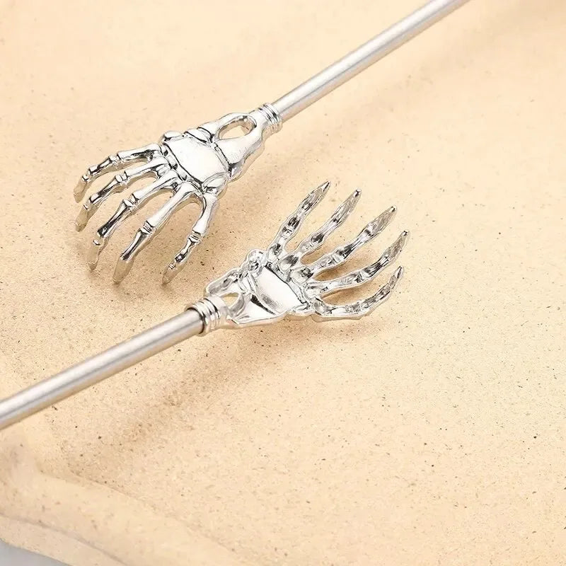 Extendable Stainless Steel Back Scratcher Portable Household Body Relax Accessory