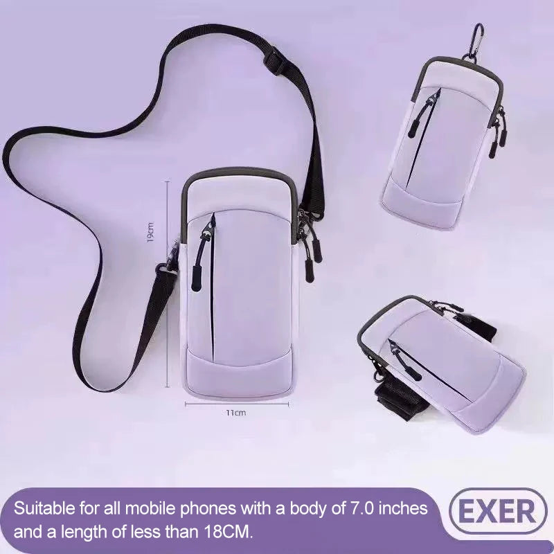 Running Bag for Phone Arm Bag for Phone Mobile Phone Armband Cell Phone Bag for Running Sports Armband for Phone for Running Bag