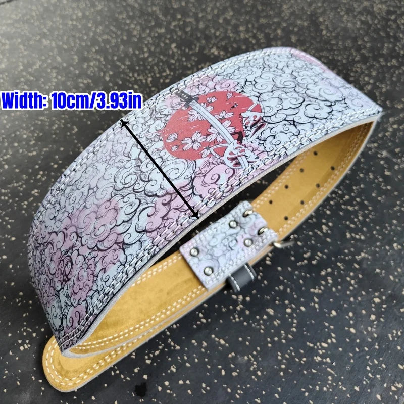 Fitness Weightlifting belt Samurai Sword Style Gym Weight Lifting Belt for Men & Women Workout Powerlifting Belt for Deadlift