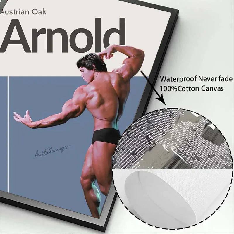 Motivation Bodybuilder Poster Bumstead Coleman Mr Olympia Art Prints Gym Canvas Painting Wall Art Picture Home Living Room Decor
