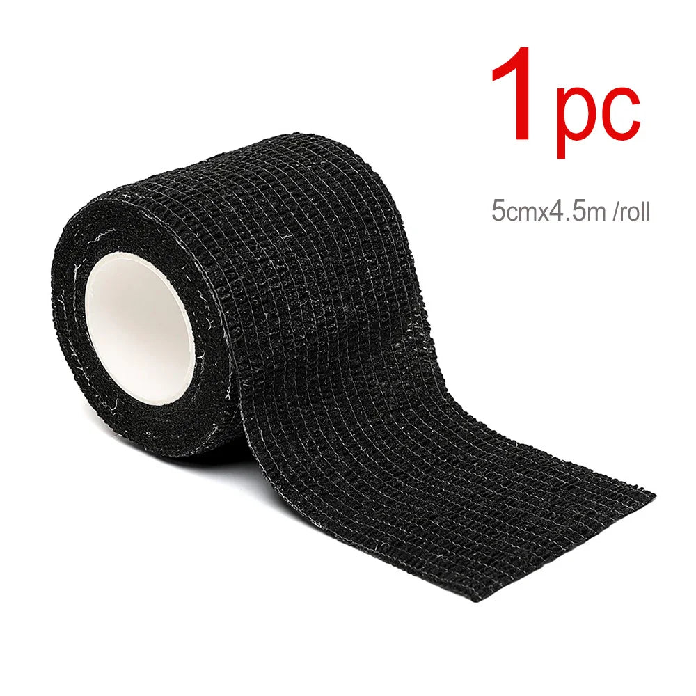 1/4/10pcs Elastic Self-Adhesive Athletic Tape Bandage 5cmx4.5m Non-Woven Universal Fit for Sports Foot Support Joint Protection