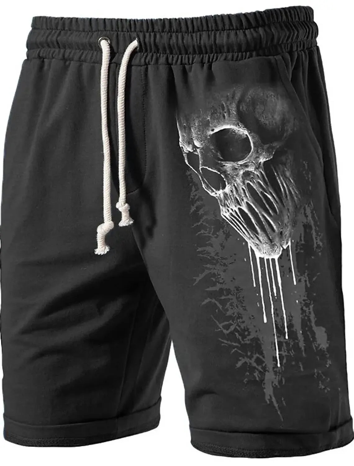 Men's Swim Trunks 3 Camouflage Skull Print Beach Shorts Quick Dry Outdoor Leisure Sports Shorts Swimwear Fashion Men's Shorts