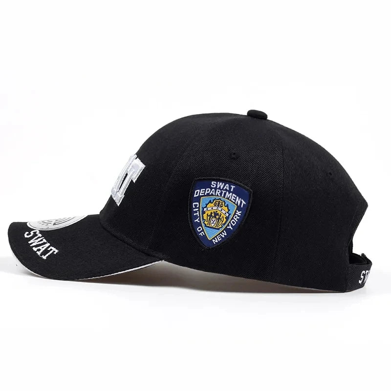 Tactical Series SWAT Fashion Letters Baseball Caps for Men's Women Female Male Sport Visors Snapback Caps Sun Hat Male Gorras