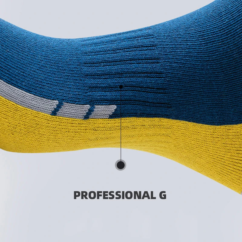 Professional Tennis Cotton Socks Towel Bottom Sports Color Matching Elite Men's Tube Business Running Basketball Socks Thickened