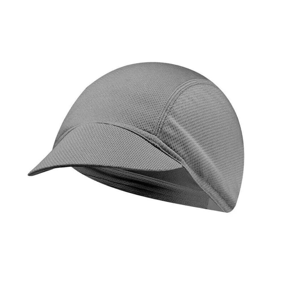 New Cycling Cap Bicycle Hat With Visor UV Protection Sun Block Headwear For Men Women Road Bike Head Caps Helmet Liner