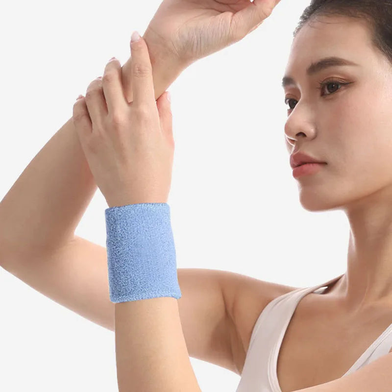 Elastic Bandage for Tennis Wrist Sweat Protector Sweat Protector Near Wristband Sweatband Tennis Cuffs Wrist Bandage HSW02