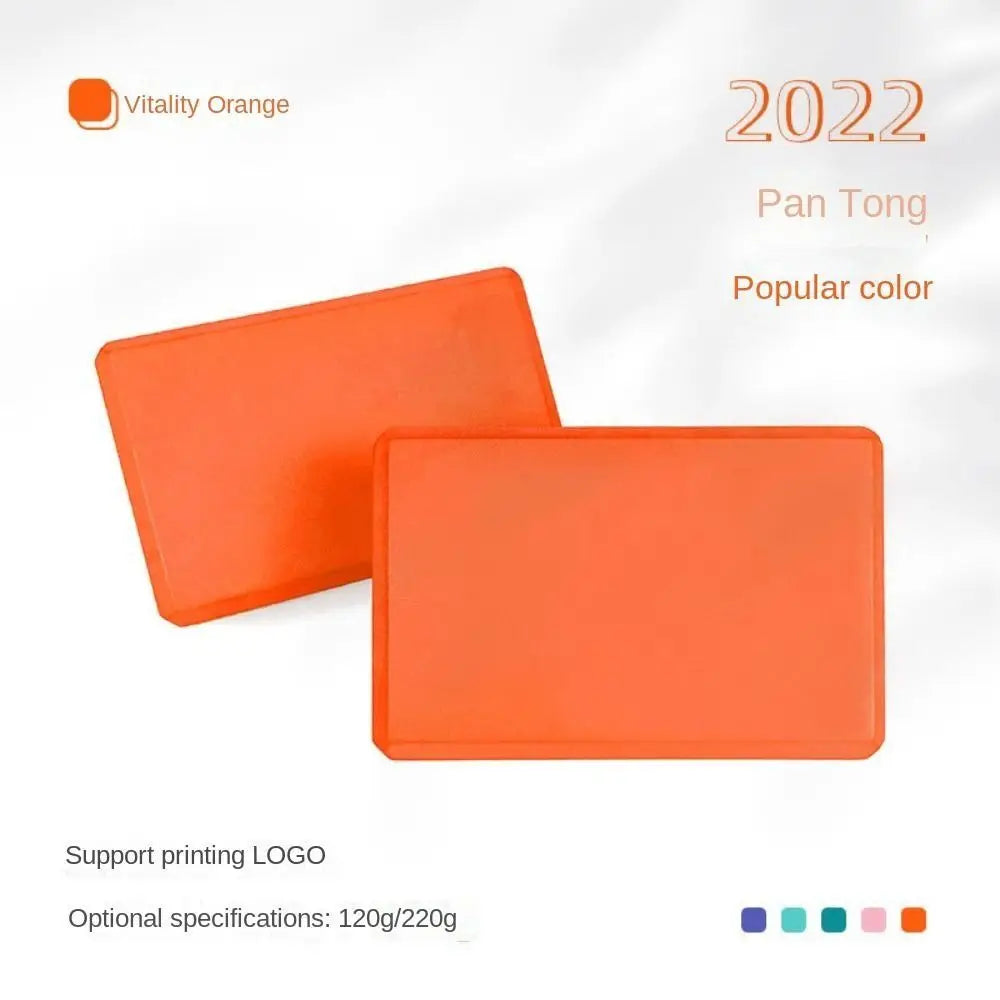 High Density Yoga Foam Blocks Gym EVA Non-slip Props Brick Solid Color Lightweight Yoga Block Meditation DIY