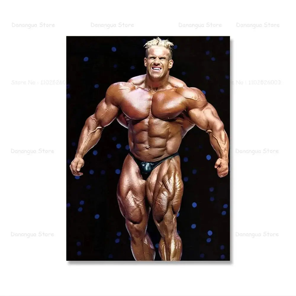 Classic Muscle GYM Star Jay Cutler Bodybuilder Poster Poster Prints Wall Art Canvas Painting Picture Photo Gift Room Home Decor