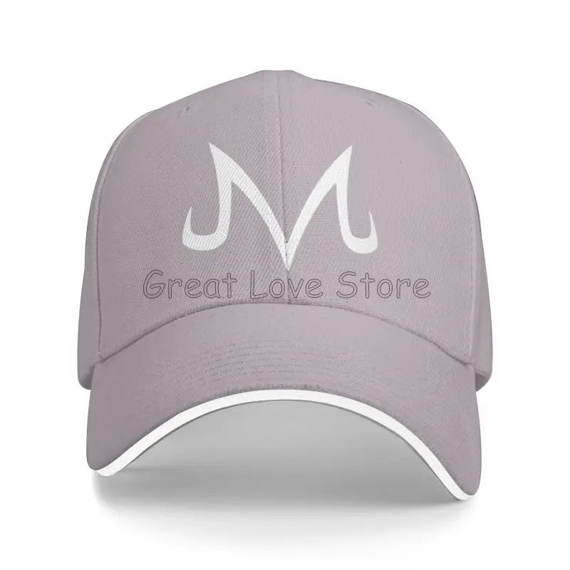 High Quality Brand Majin Buu Anime Baseball Cap Unisex Summer Casual Adjustable Snapback Cap Golf Caps Sun Hat
