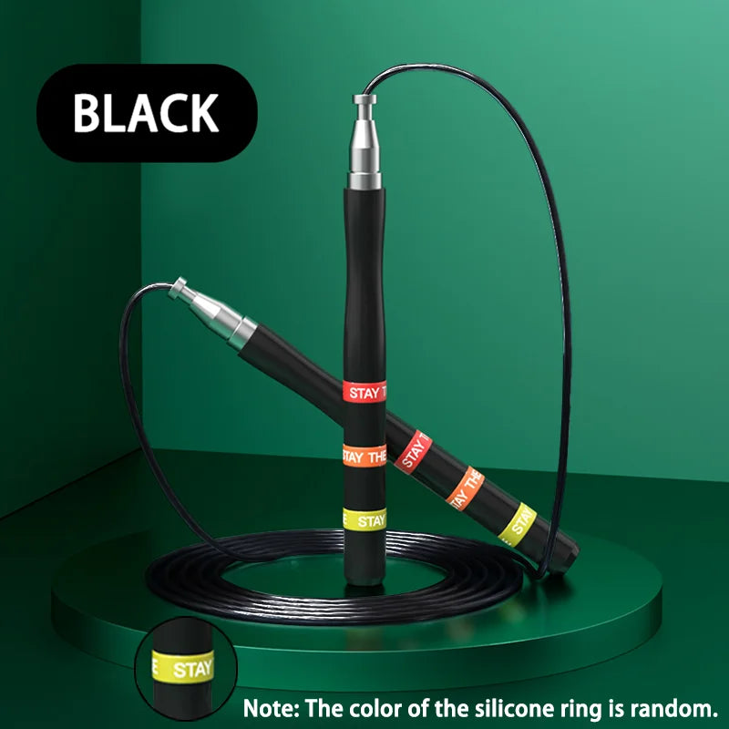 Aluminum Alloy Steel Wire Metal Handle Student Adult Fitness Fat Burning Racing Training Competition Skipping Rope