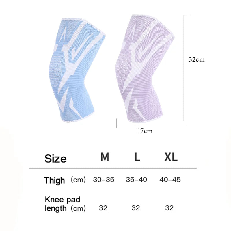 1Pcs Compression Knee Brace for Women Men Running Knee Pain,Knee Support Compression Sleeve,Sports Knee Braces for Arthritis