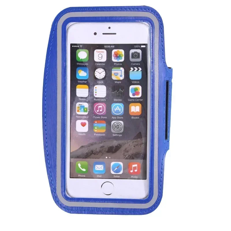 Mobile Phone Armband Outdoor Sports Smart 5.5inch Phone Holder Gym Running Phone Bag Arm Band Cases for Samsung iPhone Holder
