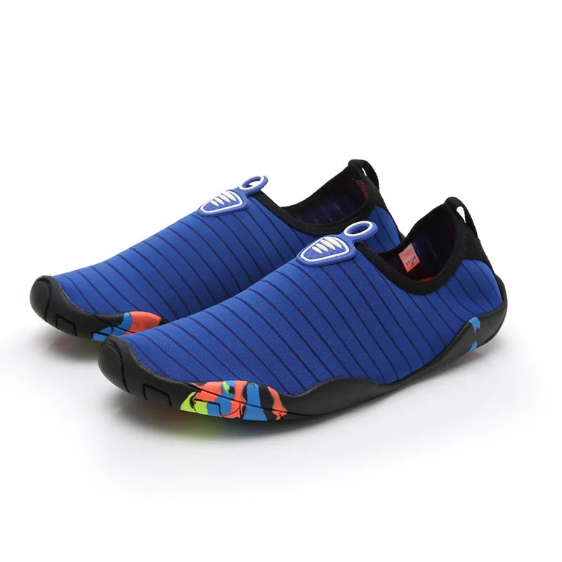 New Unisex Lager Size Unisex Outdoor Aqua Shoes Couples Vacation Beach Barefoot Swimming Shoes Indoor Fitness Gym Shoes35-46#