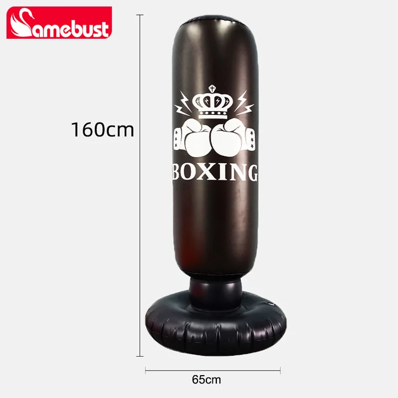Camebust Inflatable Punching Bag, Bounce Back Bag for Boxing, Inflatable Boxing Equipment for Daily Relaxation