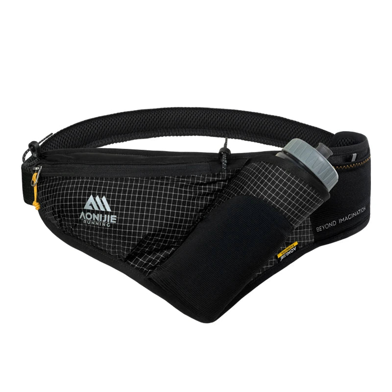 AONIJIE FM2501 Running Water Bottle Waist Pack Sports Belt Hiking Marathon Cross Country Outdoor Cell Phone Pouch