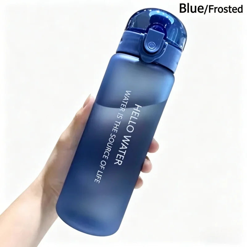 Sports Transparent Water Bottle Portable Gym Travel Clear Leakproof Drinking Bottle Frosted Bottle 780ml
