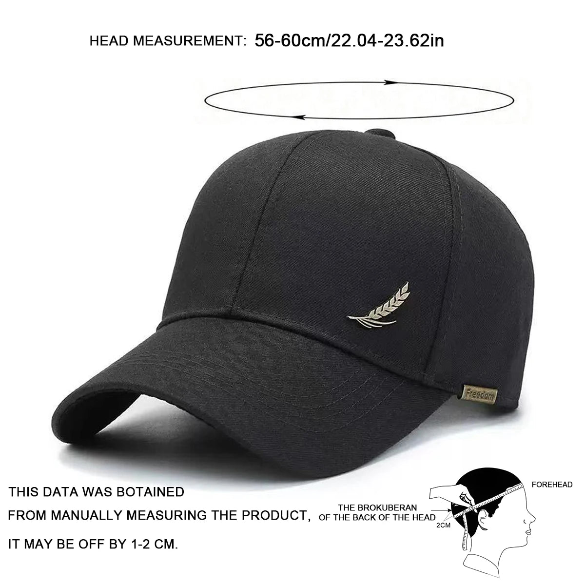 Unisex Feather Embroidery Baseball Caps Spring Autumn Outdoor Adjustable Casual Hats Sunscreen Hat Sports Cap