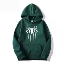 Latest Fashion Men's and Women's Hoodies, Casual Hoodies, Unisex, Trendy Printed Spider Pattern Hoodies