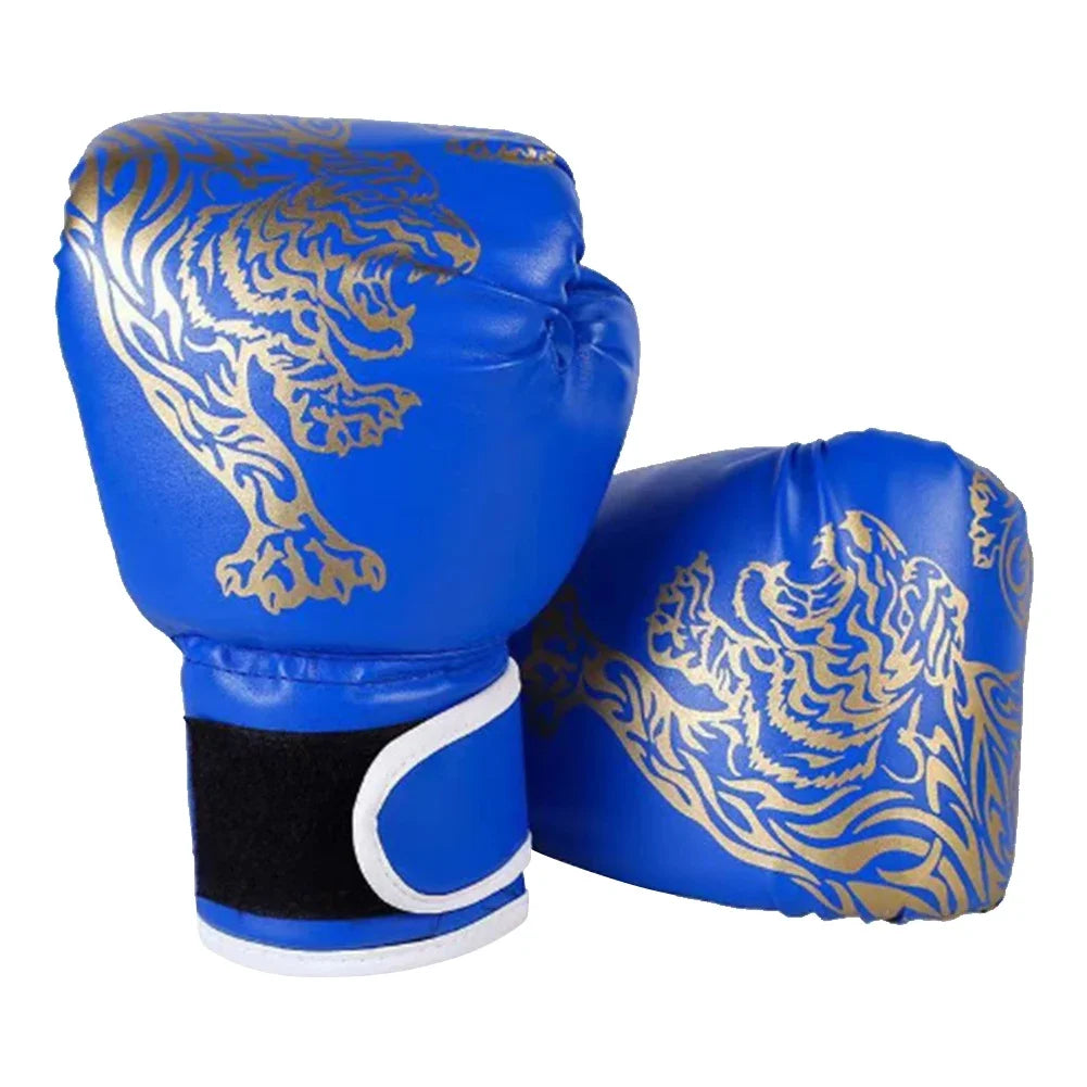 1 Pair Kids Boxing Gloves for Children Fighting Mitts Comfortable Adjustable Professional Karate Punching Boxing Training Gloves