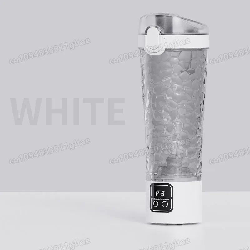 450-700ml Electric Automatic Mixing Cup Portable Whey Protein Shaker Bottle Battery Powered Fully Automatic Stirring Cup Home