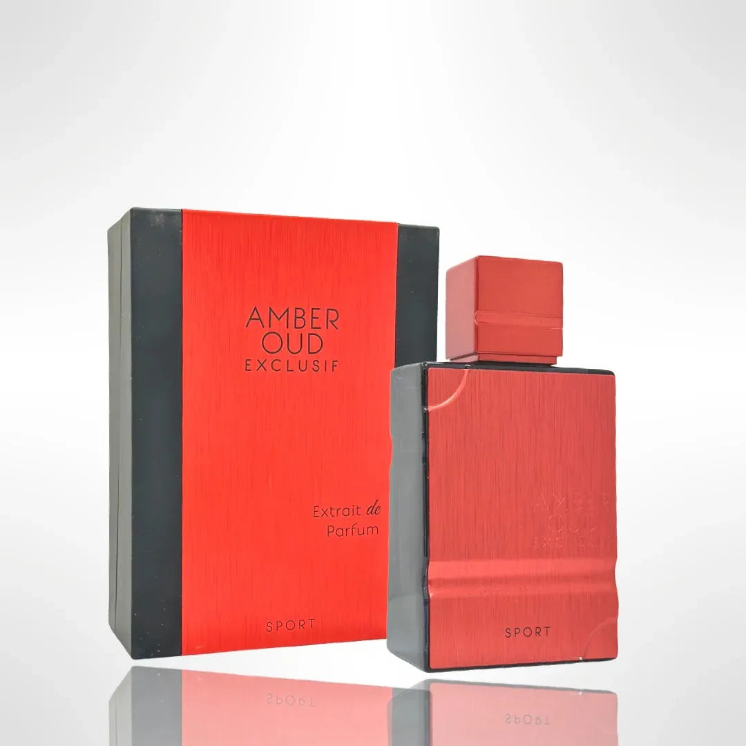 Al Haramain Amber Oud Exclusif Sport 60ml 2.0oz EDP Perfume Fresh Spicy Citrus Woody Amber Long Lasting Unisex Cologne Spray Active Lifestyle Gym Sports Daily Office Wear Graduation Halloween Christmas Holiday Birthday Gift I