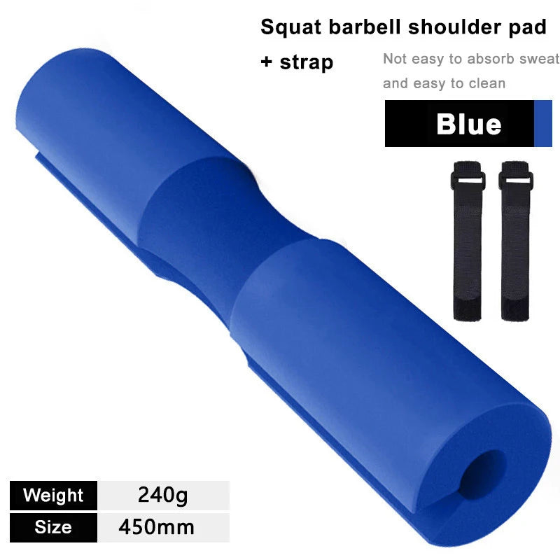 Barbell Pad for Hip Thrust Squat, Non‑Slip Thick Foam Bar Pad, Weight Lifting Shoulder Protector Cushion for Bar Home Gym