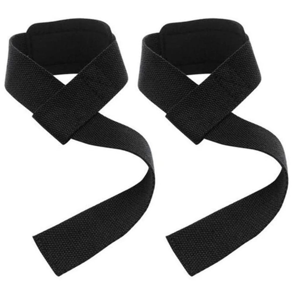 Cotton Weightlifting Straps, Strength Training Power Lifting Strap,Adjustable,Non-slip,Gym Fitness,Sports Grip Band