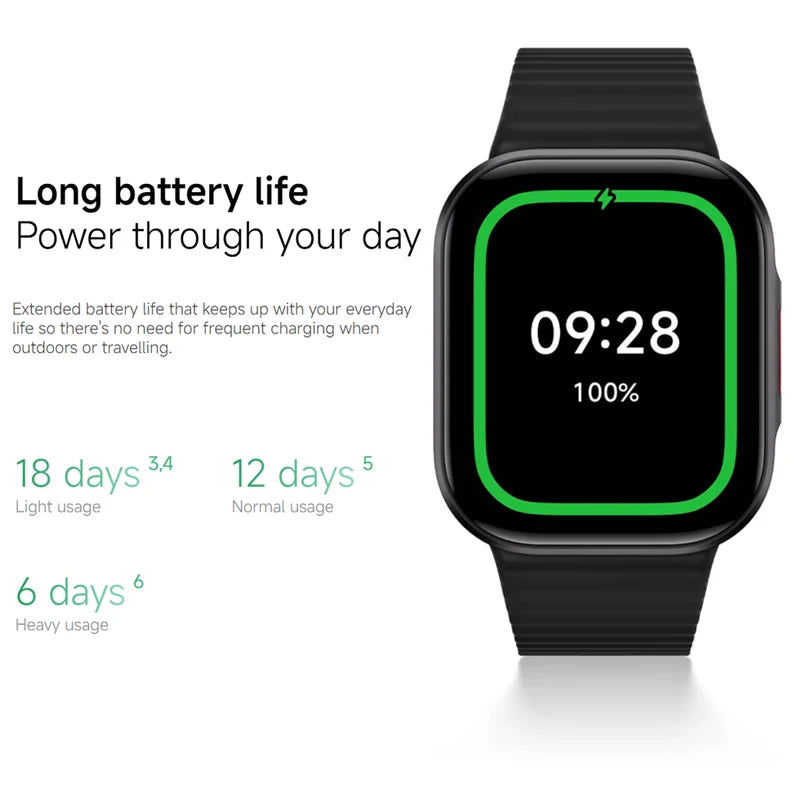 Global Version Xiaomi Redmi Watch 6 Lite Smartwatch Bluetooth Calling 1.96'' Display Sport Mode Health Monitoring 470mAh Battery