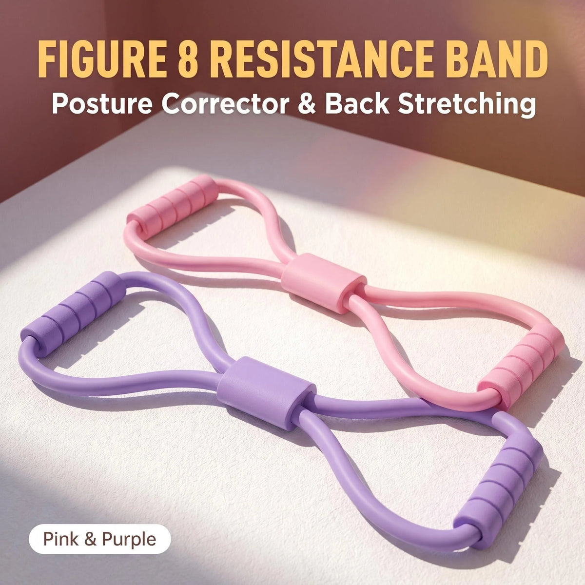 8-shaped elastic band Fitness Resistance Band Sports Workout gym accessories cardio and agility training equipment