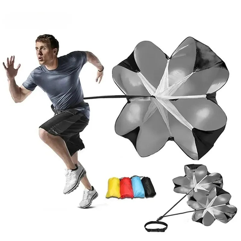 Adjustable speed resistance umbrella, agile training umbrella, fitness running umbrella and other sports obstacle training tools
