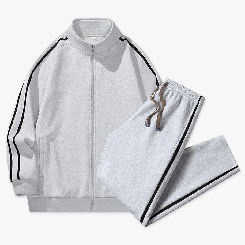 Protection 2026 Autumn Windbreaker Men Running Sets Workout Clothes for Plus Size Men Outdoor Sports Sportswear Track Suit