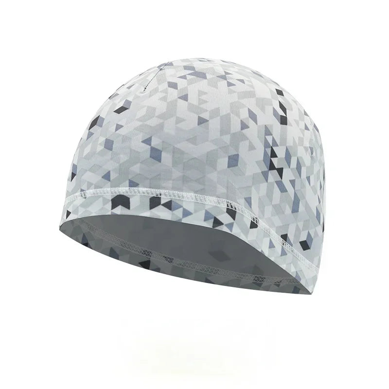 1/3pcs Skull Cap UV Protection Ice Silk Helmet Liner Men Women Hat Workout Quick Dry Motorcycle Cycling Running Stretchy Beanie