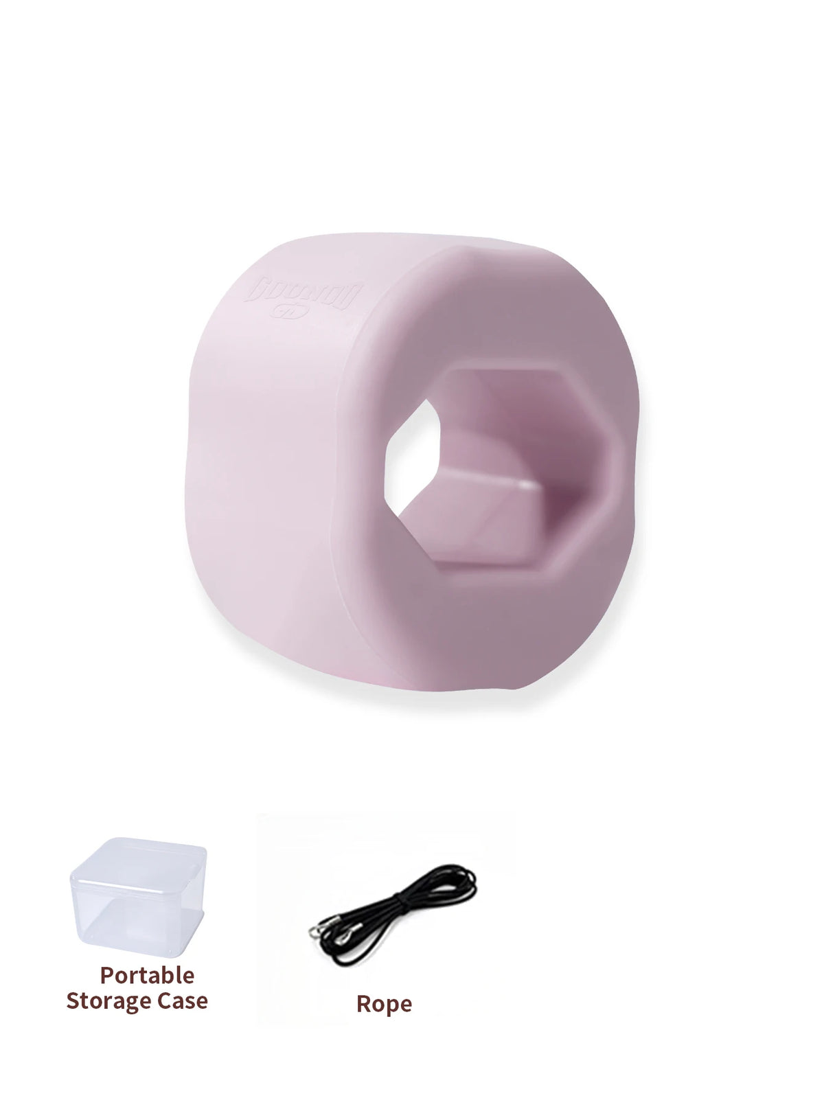1PC/3PC Silicone Jaw Exerciser Ball Detachable Jaw Trainer Face Facial Muscle Trainer Jaw Chew Ball Training