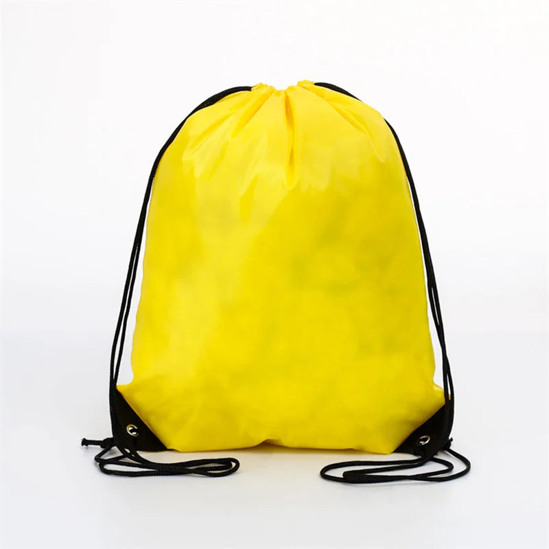 Portable Foldable Gym Bag Fitness Backpack Drawstring Shop Pocket Hiking Camping Beach Swimming Men Women Sports Bags