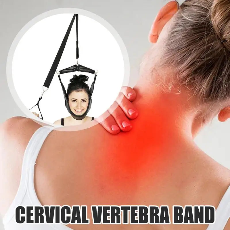 Traction for Neck Neck Stretcher Neck Traction Device Neck Traction Corrector Over The Door Spine Stretching Kit for Men Women