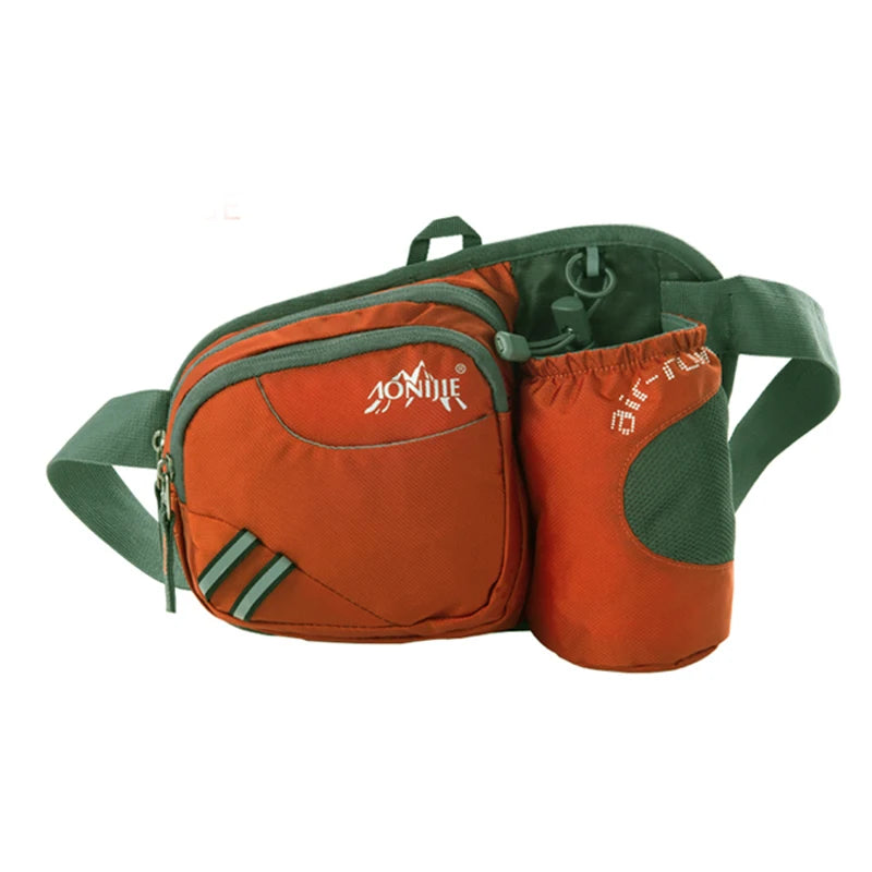 AONIJIE E809 Hydration Fanny Pack Waist Bag Bum Bag Running Belt Water Bottle Holder Jogging Marathon Race Fitness Gym Travel