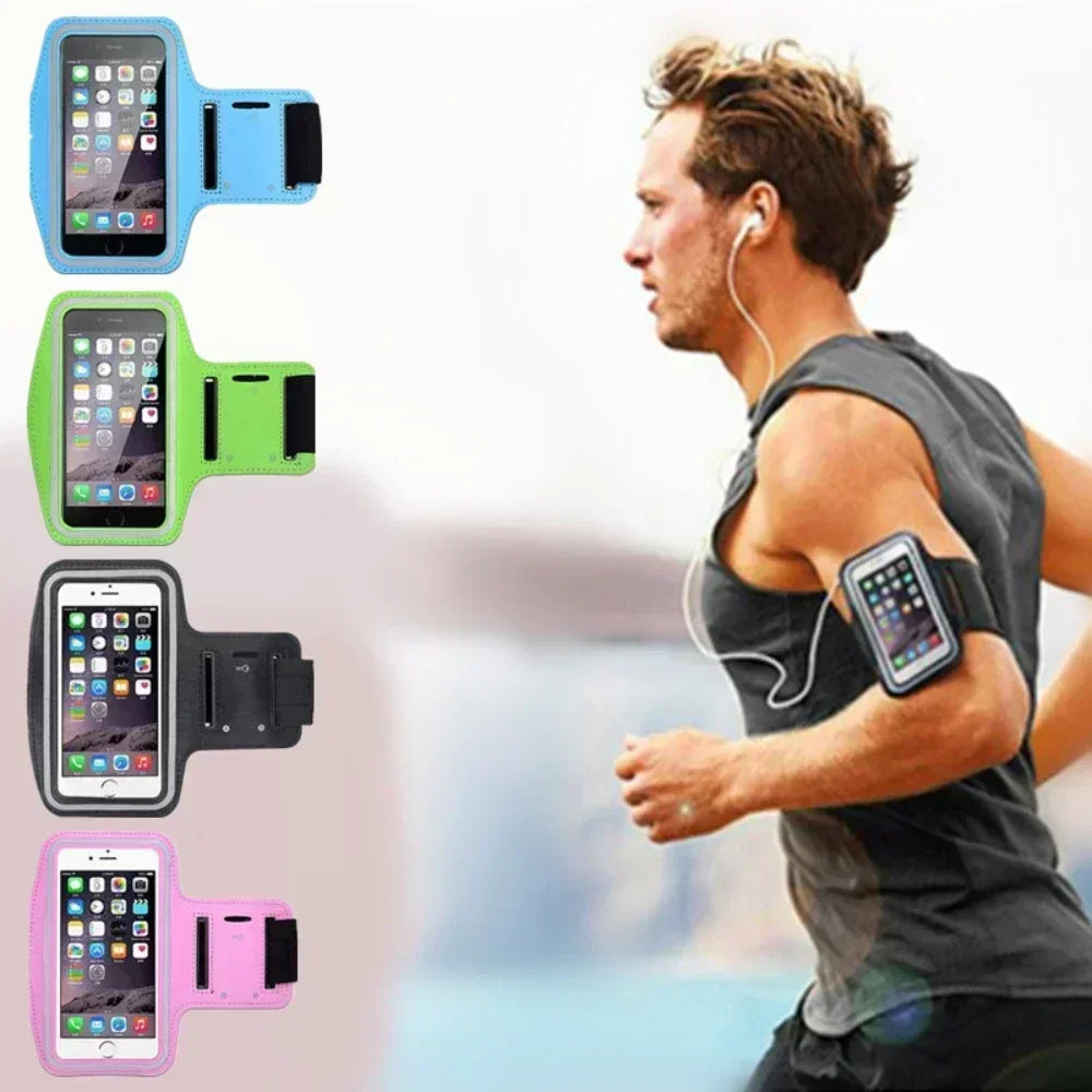 Mobile Phone Armband Outdoor Sports Smart 5.5inch Phone Holder Gym Running Phone Bag Arm Band Cases for Samsung iPhone Holder