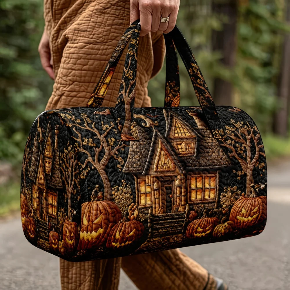 3D short-distance portable travel bag Multi-functional sports fitness bag Halloween fun handbag
