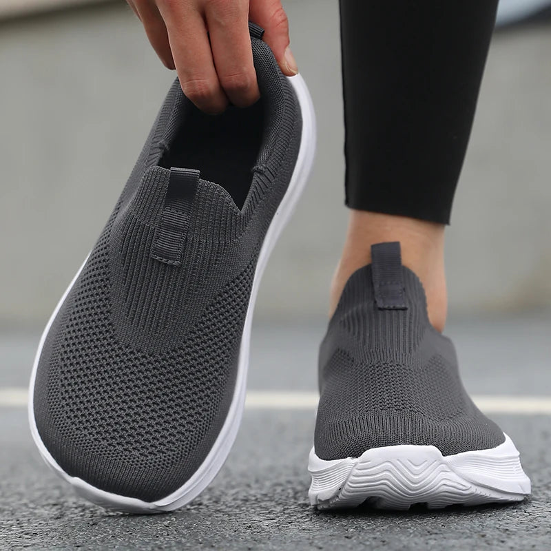 Barefoot Shoe Wide Footed Thick Soled Shoes for Both Men and Women 2026 New Spring Mesh Sports Shoes for Casual Tennis Female