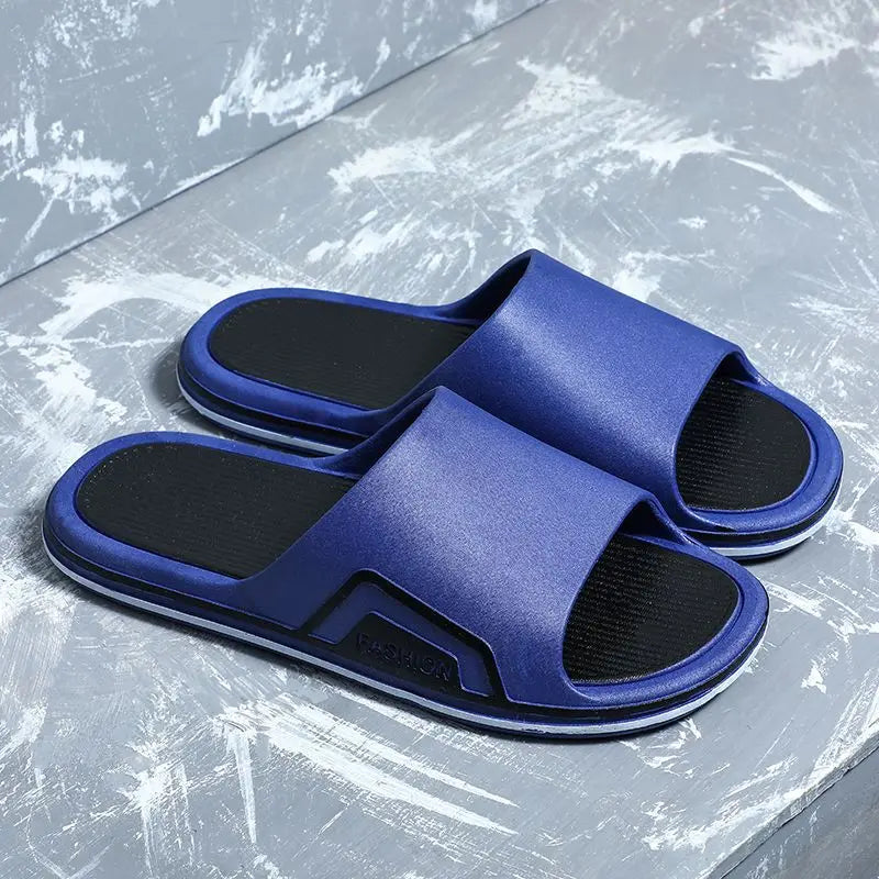 Men's Casual Sports Slides Breathable Non-slip Beach Open-toe Sandals Outdoor Summer Shoes For Men