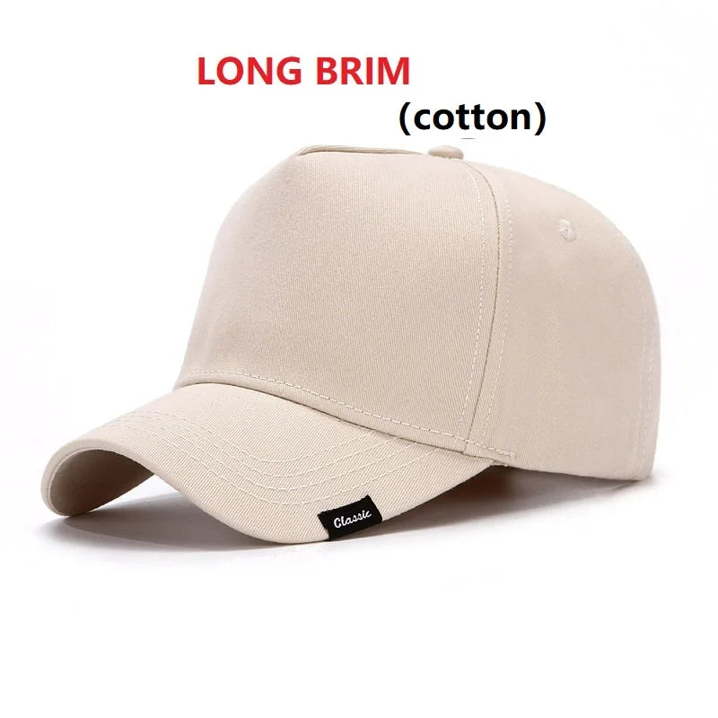 Summer Big/Small Head Mesh Baseball Cap Outdoors Large Sun Caps Oversize Plus Size Trucker Hat 55-60cm 60-65cm