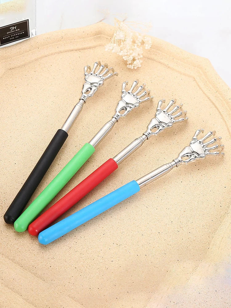 Extendable Stainless Steel Back Scratcher Portable Household Body Relax Accessory
