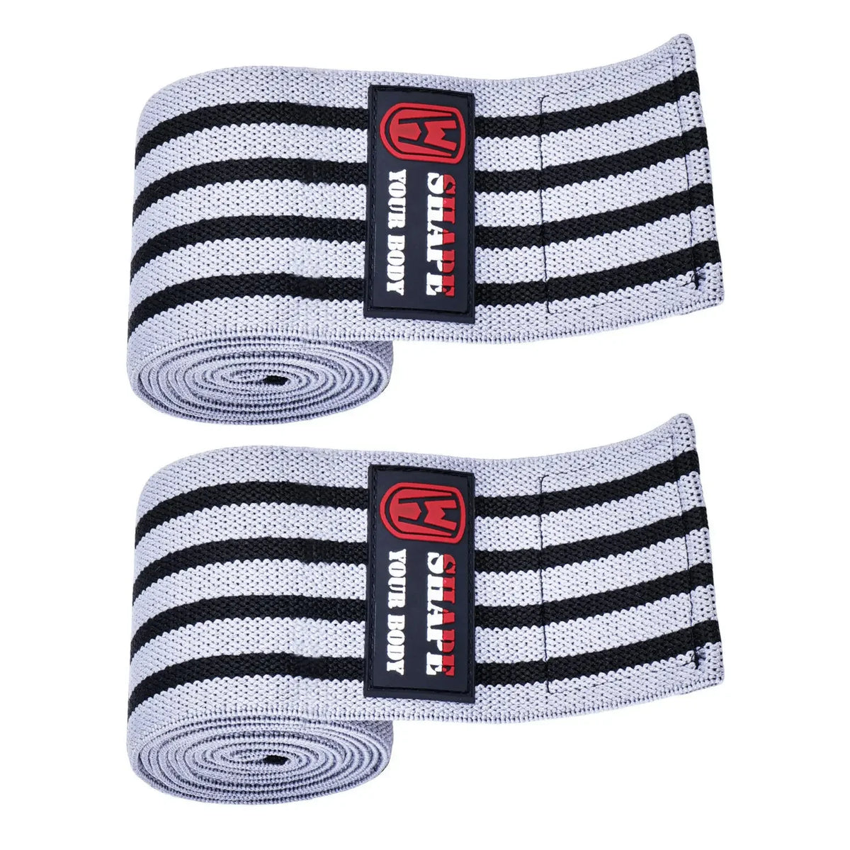 WOSWEIR-Fitness Elastic Knee Pads Sports Knee Bandages Protector Thigh Wraps Weight Training Leggings Strength Knee Support