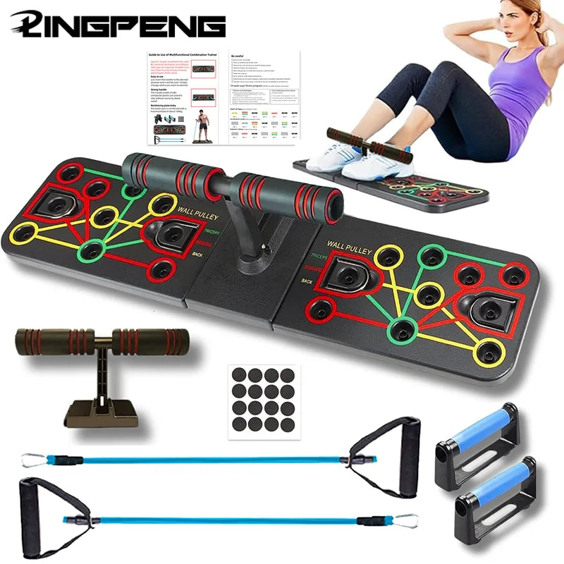 Push Up Board Functional Training Equipment Bodybuilding Home Fitness Equipment Gym Push Up Bars Exercise MuscleBuilding Tools