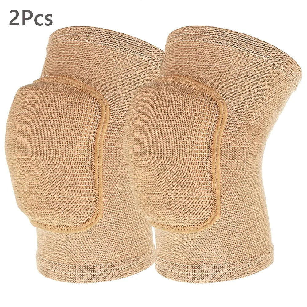 2Pcs Breathable Elbow Braces Thick Sponge Elbow Pad Compression Sleeve for Sport Volleyball Basketball Pain Relief Elbow Support