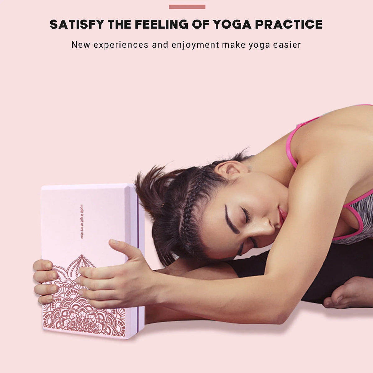EVA High Density Yoga Foam Blocks Yoga Balance Fitness Body Shaping Dance Supplies for Yoga Pilates and Meditation Yoga Blocks