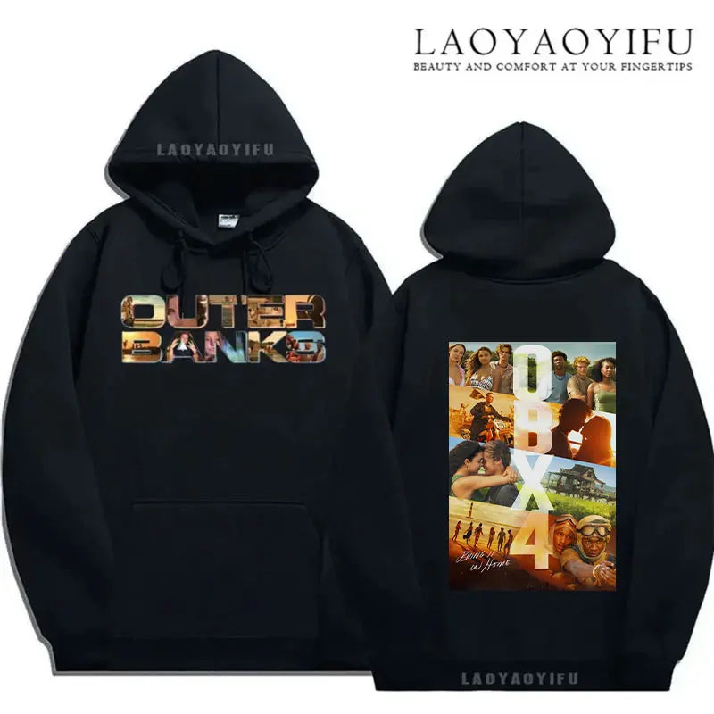Outer Banks Paradise on Earth Unisex Hoodie Autumn and Winter Pullover Pogue Life Fit Sweatshirt Hoodies Women Hoodies Men Tops